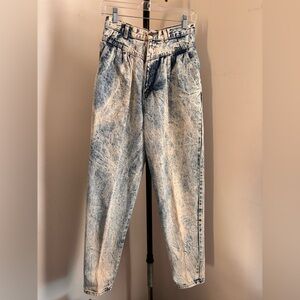 Vintage Y2k Essentials Sport Jeans Womens Sz 10 Acid Wash Skinny High Rise Denim